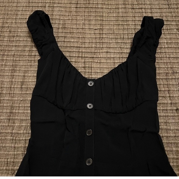 Reformation Mini Dress Black - Picture 4 of 7